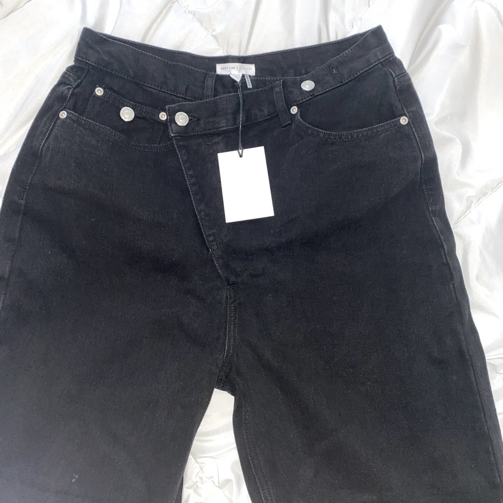Grey Lab / Vici Asymmetric Jeans